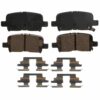 QuickStop Rear Disc Brake Pad Set Ceramic