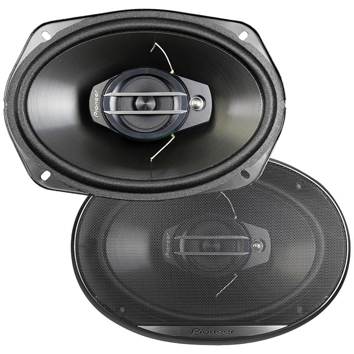 Pioneer 6x9" 3 Way Full Range Speakers 400 Watts - Pair