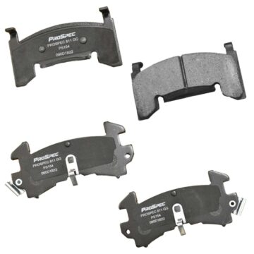 Posi-Quiet Semi-Metallic Brake Pads with Hardware