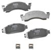 PROSPEC Premium Metallic Brake Pads with Hardware