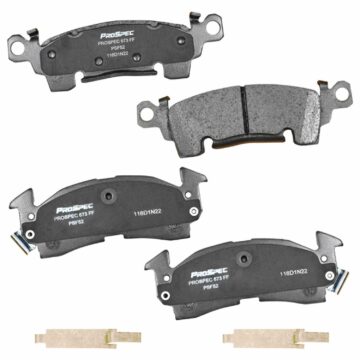 PROSPEC Fleet Metallic Brake Pads with Hardware