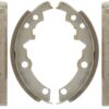 REPLACED BY 17553B. Bonded Rear Brake Shoe Set