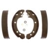 REPLACED BY 17637B. Bonded Rear Brake Shoe Set