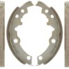 Bonded Rear Drum Brake Shoe Set