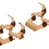 Rear Disc Brake Inner Pad Retaining Kit with Clips