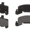Semi-Metallic Front Disc Brake Pad Set