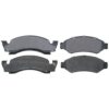 Severe Duty Semi-Metallic Front Disc Brake Pad Set