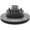 Front Disc Brake Rotor and Hub Assembly