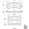 QB Standard Semi-Metallic Brake Pads by MPA
