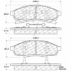 REPLACED BY 4000-0376-01. DFC 3000 Semi-Met Pads and Hardware Kit