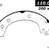 REPLACED BY 111.06370. C-Tek Brake Shoes