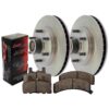 Posi Quiet Brake Pads with C-TEK Brake Rotors