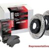 StopTech Sport Axle Pack; Drilled; Front Brake Kit