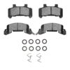 R1 Semi Met Pads and Hardware Kit