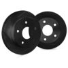 DFC Brake Rotors - Slotted - Black