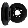 DFC Brake Rotors - Slotted - Black