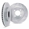 DFC Brake Rotors - Slotted - Silver