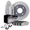 DFC Brake Rotors with 4000 HybriDynamic Brake Pads