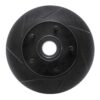Brake Rotor-Slotted-Black
