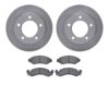 DFC Brake Rotor with 3000 Ceramic Brake Pads