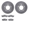 DFC Brake Rotor with 3000 Ceramic Brake Pads