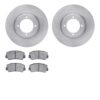 DFC Brake Rotor with 5000 Advanced Brake Pads