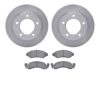DFC Brake Rotor with 5000 Advanced Brake Pads