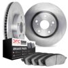 DFC Brake Rotor with 5000 Advanced Brake Pads