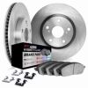 DFC Rotors with 4000 HybriDynamic Brake Pads includes Hardware