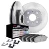 DFC Rotors with 4000 HybriDynamic Brake Pads includes Hardware