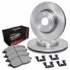 R1 Brake Rotors - Blank w/ Perf Off-Road/Tow Pads & Hdw