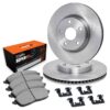 R1 Concepts Brake Rotor- Blank with Sup Dty Pads & Hdw