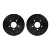 R1 Concepts Brake Rotor- D/S - Black (267 mm)