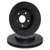 R1 Concepts Brake Rotor- D/S - Black