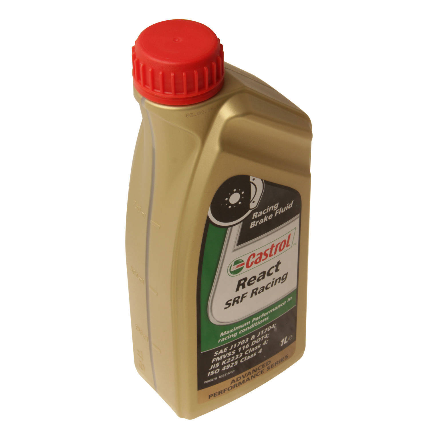 REPLACED BY 15FBE8. Castrol React Srf Racing 1 Liter