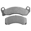Quality-Built Work Force Heavy Duty Semi-Metallic Brake Pads by MPA