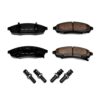 Powerstop Z17 Evolution Ceramic Brake Pads with Hardware