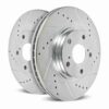 Powerstop Evolution Performance Coated Brake Rotor - Drilled and Slotted (250 mm)