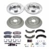 Z23 Daily Driver Carbon-Ceramic Pads, Drilled + Slotted Rotors, Drum + Shoe Kit