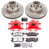 Z26 Street Performance Ceramic Brake Pad, Drilled Slotted Rotor, and Caliper Kit
