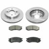 Disc Brake Pad And Rotor Kit - Semi-Met