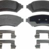 ThermoQuiet Front Disc Brake Pad Set Semi-Metallic