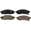 REPLACED BY ZX376. QuickStop Front Disc Brake Pad Set Ceramic