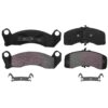 QuickStop Front Disc Brake Pad Set Semi-Metallic