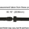 A1 CARDONE PROP SHAFT