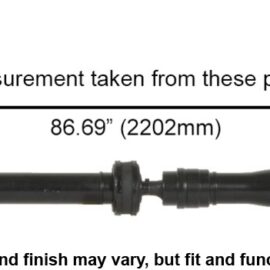 A1 CARDONE DRIVESHAFT