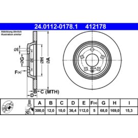 ATE BRAKE DISC