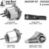 ANCHOR MOUNTS MOUNT KIT
