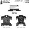 ANCHOR MOUNTS MOUNT KIT