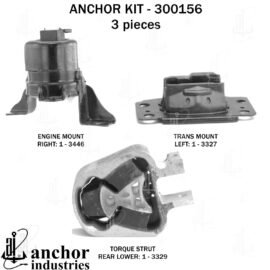 ANCHOR MOUNTS MOTOR MOUNT KIT